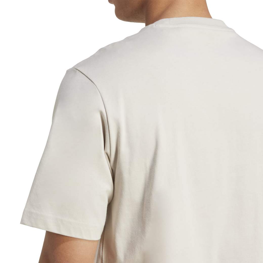 Adidas Camiseta JM6415 M GRAFICA COLLEGIATE Beige Algodao -1-